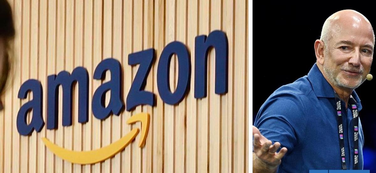 Como la mina de oro de Bezos, Amazon, borró casi medio billón de dólares en bolsa en solo nueve días