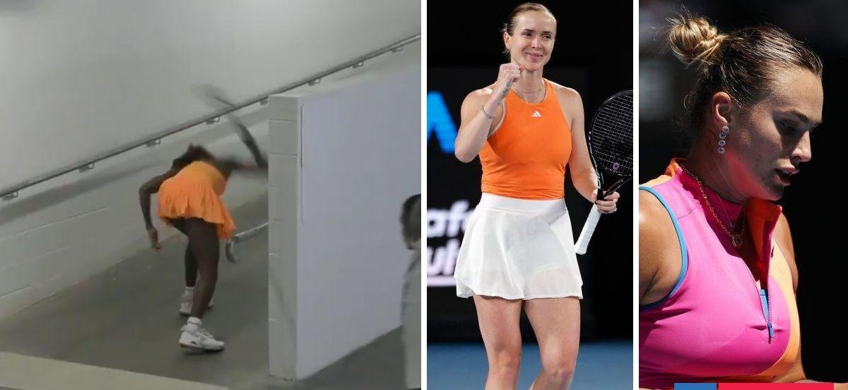 Coco Gauff tuvo arranque de furia tras veloz derrota en Australia: Svitolina y Sabalenka a semifinales