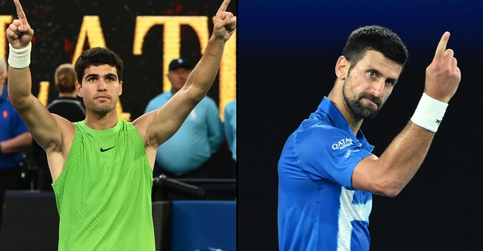 Carlos Alcaraz y Novak Djokovic se medirán en la final del Australian Open 2026: ¿Cuándo juegan?