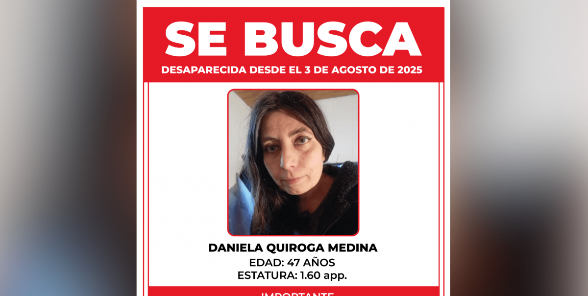 Habla hermana de Daniela Quiroga, desaparecida hace 18 días en Valparaíso: "Hay una cadena de oración de todos los días"
