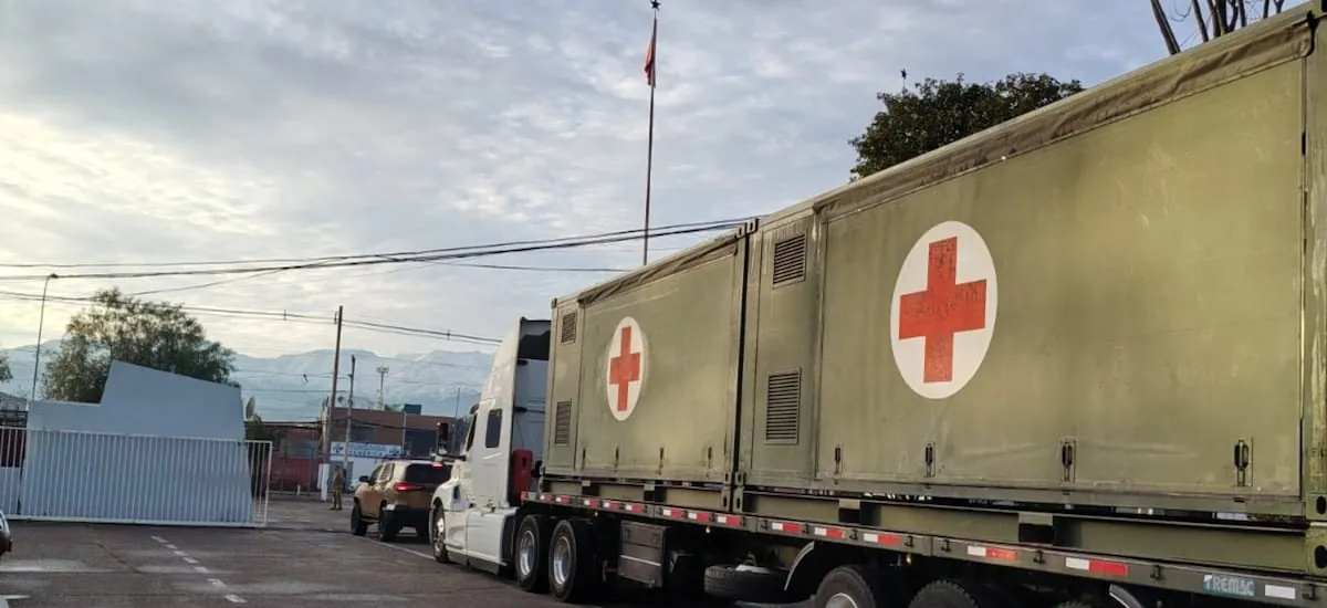 Ejército despliega hospital modular en Ovalle tras inutilización de cinco pabellones por lluvias