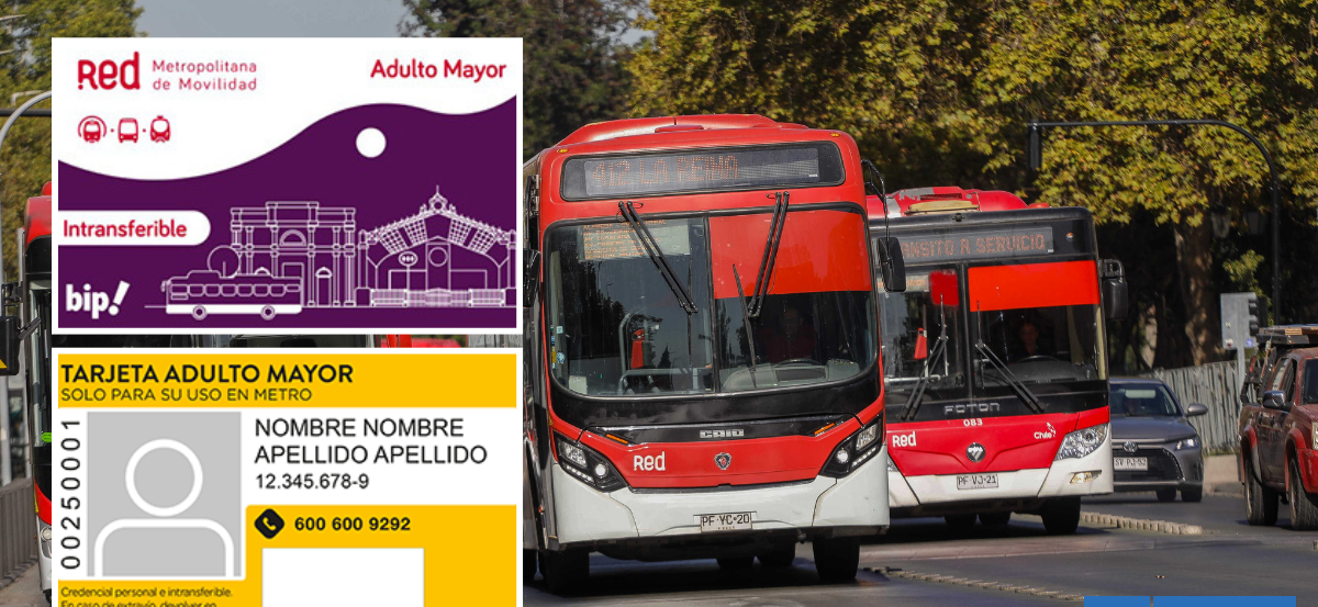 Así puedes obtener las tarjetas TAM adulto mayor que rebajan las tarifas del transporte en Santiago