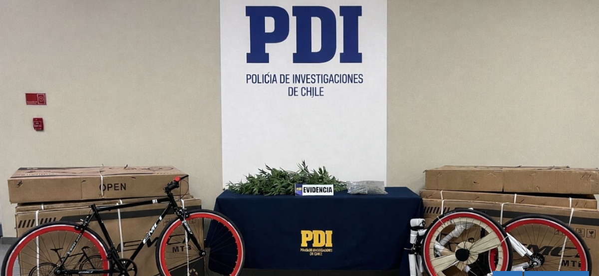 Detienen a tres personas por el robo y receptación de bicicletas en Temuco: 13 fueron recuperadas