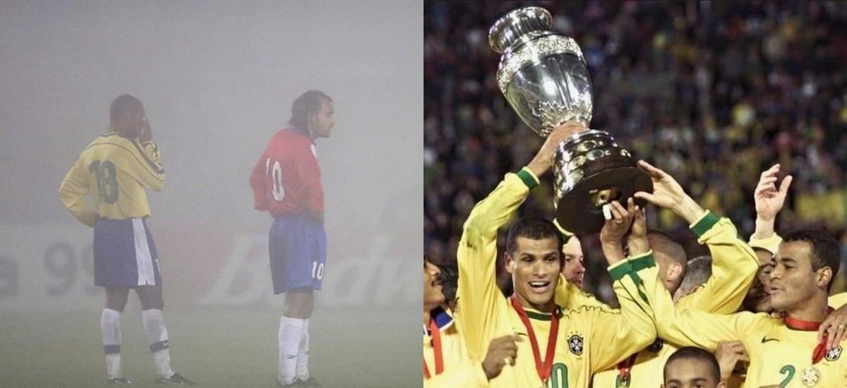 El partido Chile vs. Brasil que no se terminó en la Copa América 99’: el árbitro lo cortó antes - La Cuarta