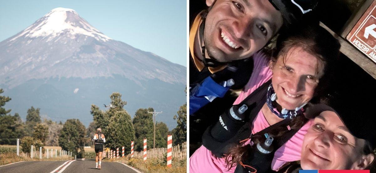 Pepa Canales completó vuelta alrededor del Lago Llanquihue: corrió más de 160 kilómetros