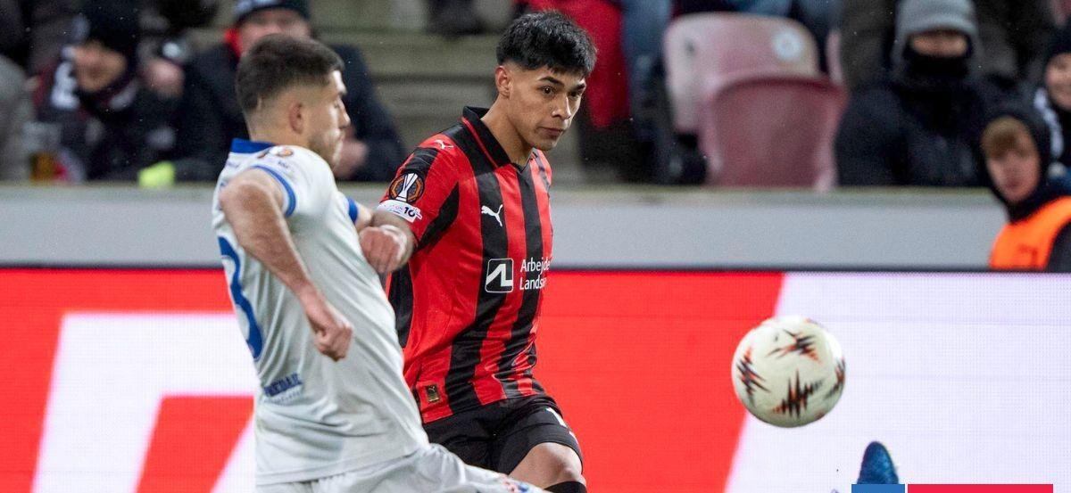 Con Darío Osorio titular: Midtjylland ganó al Zagreb y se metió en octavos de final de Europa League