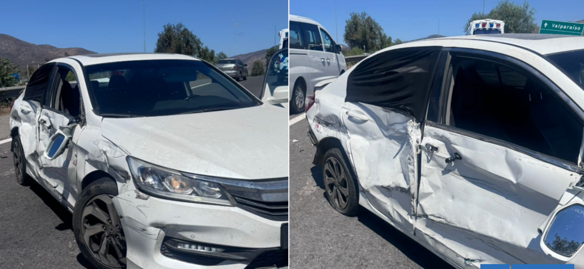 Intento de encerrona en Ruta 68: chofer de un camión choca auto usado por delincuentes y logra escapar