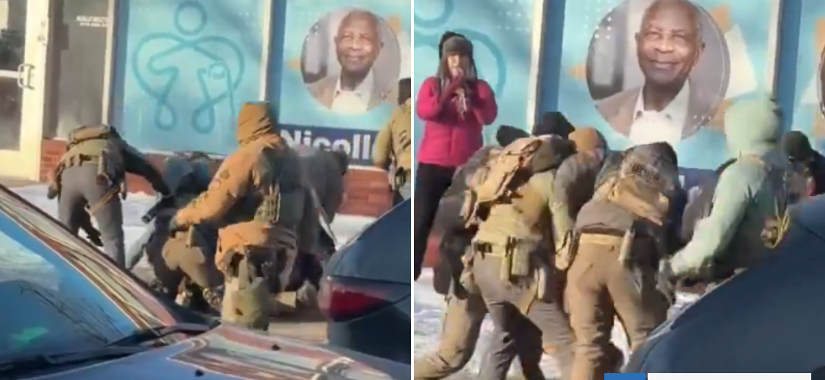 Fue en plena vía pública: el registro del asesinato de hombre en Minneapolis