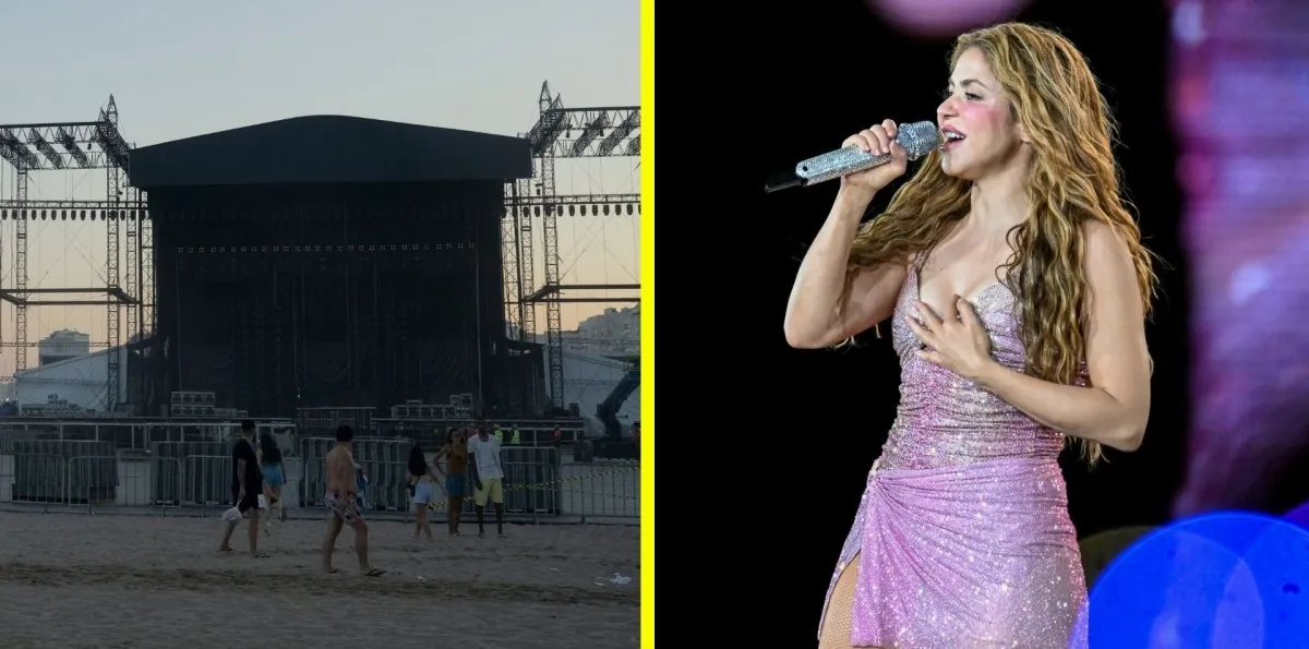 Tragedia enluta concierto de Shakira: Muere trabajador que montaba el escenario para su show en Copacabana