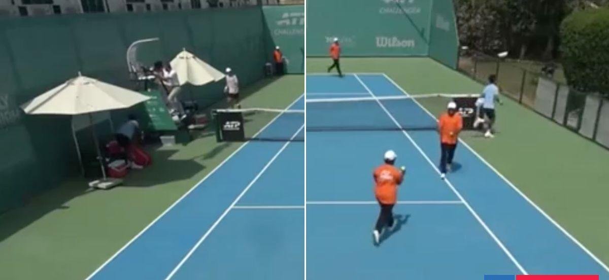 Corrieron por sus vidas: explosiones obligan a tenistas a huir en Challenger de Emiratos Árabes