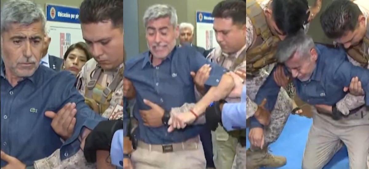 Ministro argentino fue electrocutado cuando probaba un nuevo dispositivo policial