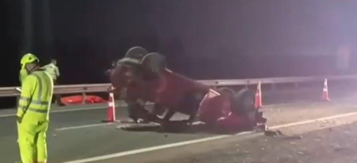 Accidente en Autopista del Maipo: conductor fallece tras salir eyectado del vehículo