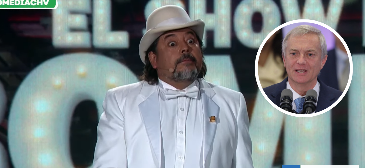 Bombo Fica envió mensaje a Kast y vivió incómodo momento con JC Rodríguez en Festival de Comedia