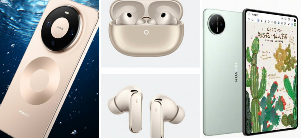Huawei renueva su portafolio con el teléfono Mate 80 Pro, los audífonos FreeBuds Pro 5 y la tablet MatePad Mini
