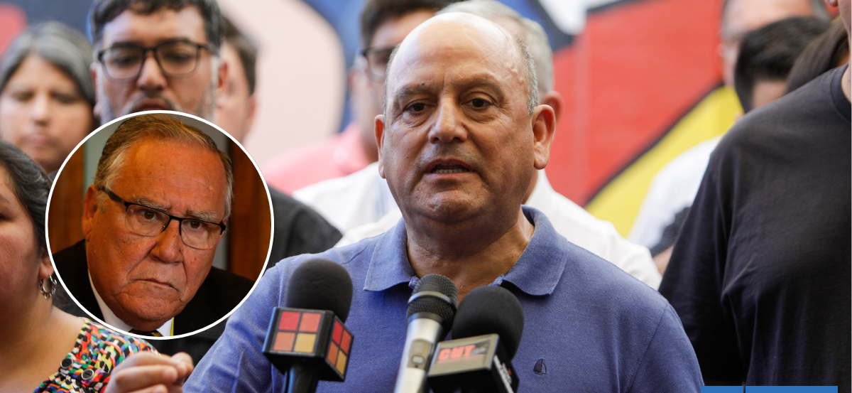 Presidente de la CUT fustiga gabinete de Kast y apunta a Jaime Campos: "Es una cebolla en escabeche"