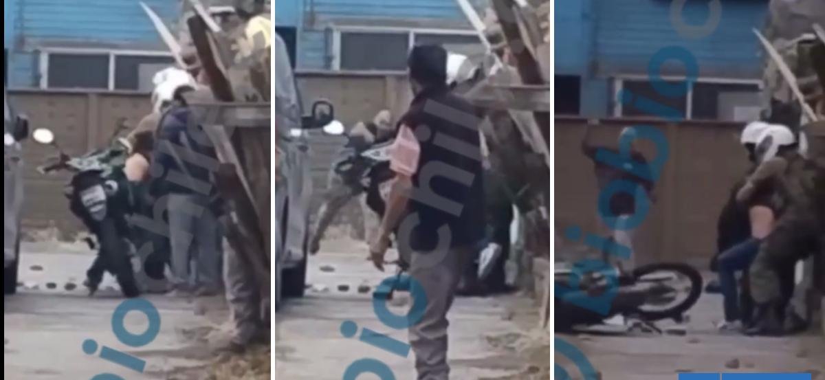 VIDEO | Agreden a Carabineros con piedras en plena detención de persona armada en San Pedro de la Paz