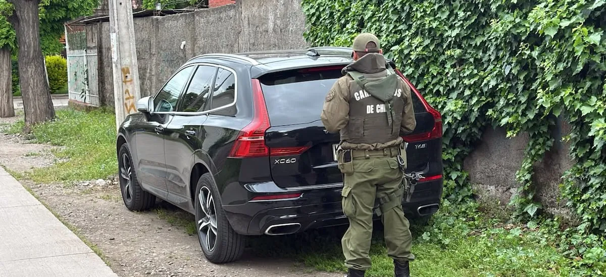Encuentran en Maipú el vehículo robado a Mónica Rincón en encerrona