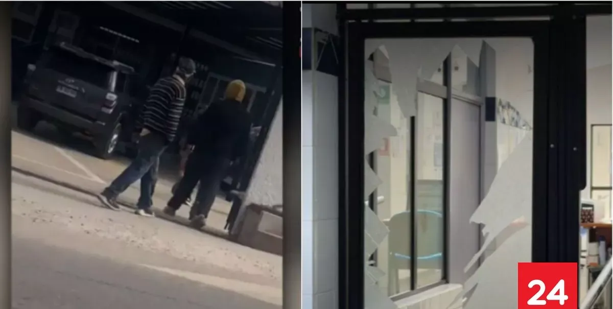 Destrozos en Cesfam de Ventanas tras persecución a presunto homicida