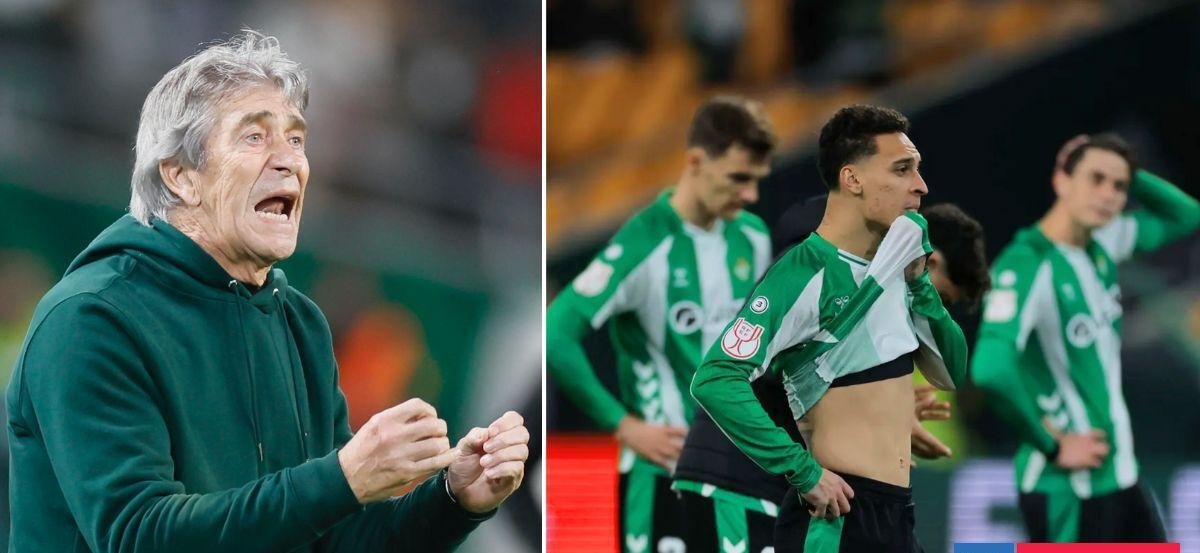"Ya no es el mismo": hinchas del Betis piden la salida de Pellegrini tras papelón ante el Atlético