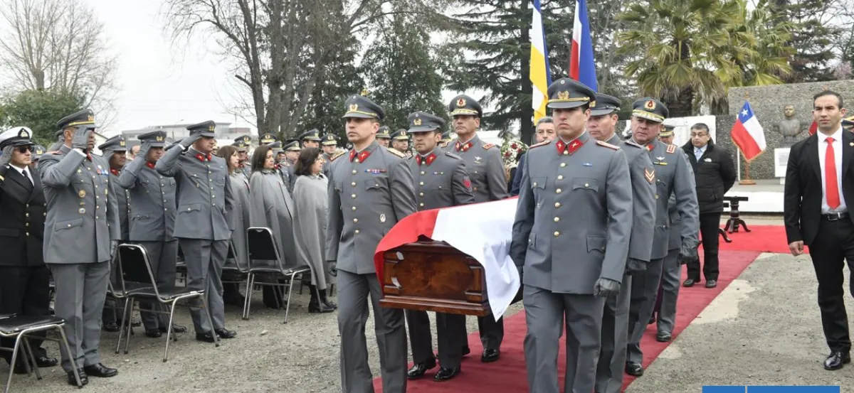 Ejército despide a cabo fallecido en accidente durante patrullaje en Macrozona Sur