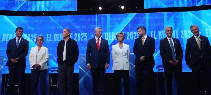 Revive el último debate presidencial de caraa  las elecciones del domingo