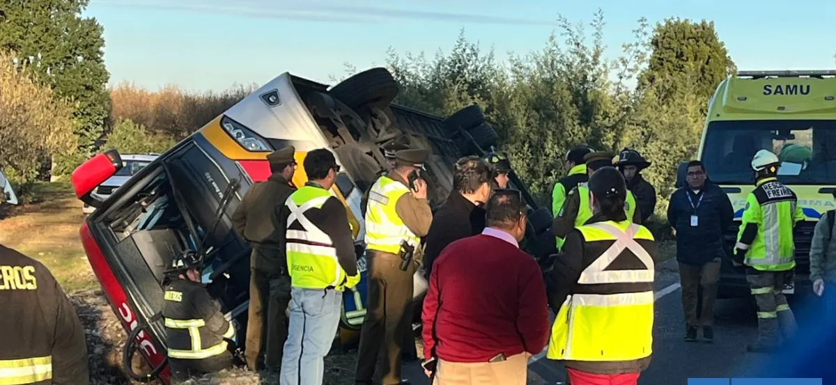 Buses Jac lamenta accidente fatal en La Araucanía y asegura que vehículo cuenta con mantención al día