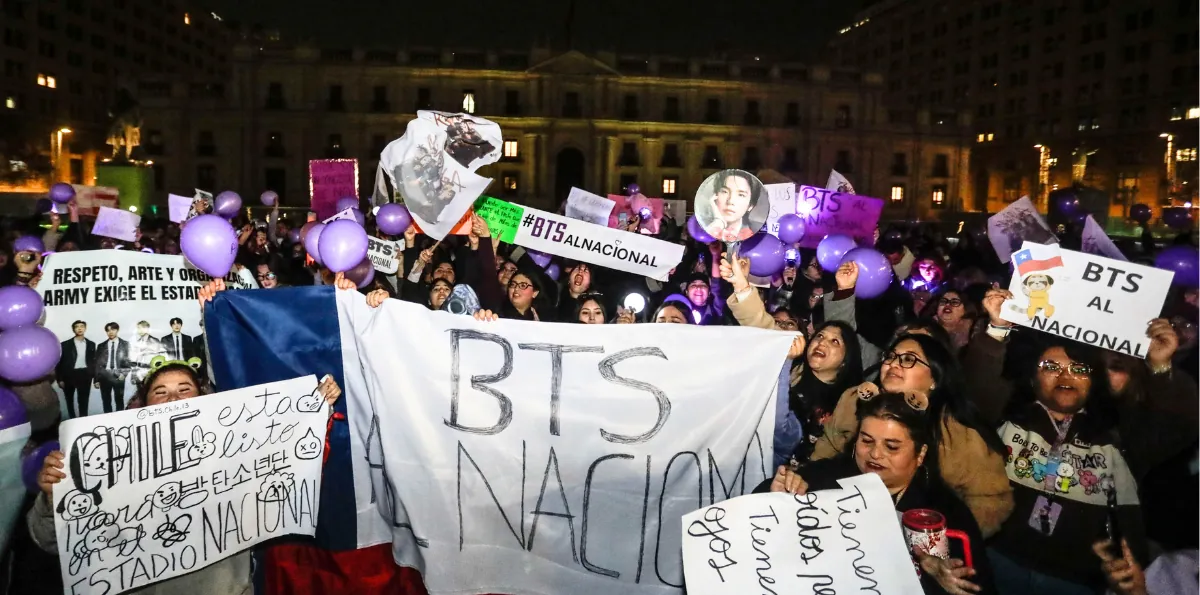 ARMY Chile exige “BTS al Nacional”: las ciudades y horas en que están programadas las marchas este domingo