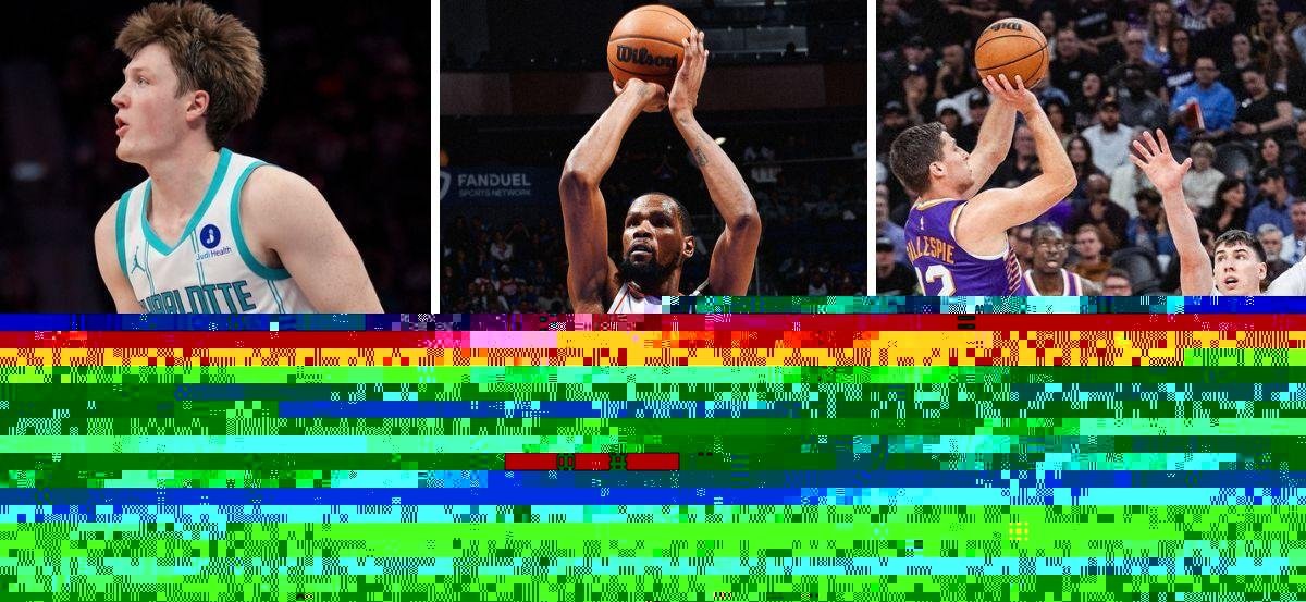 Knueppel bate récord de triples y Durant supera los 32 mil puntos en la NBA: Lakers están en crisis