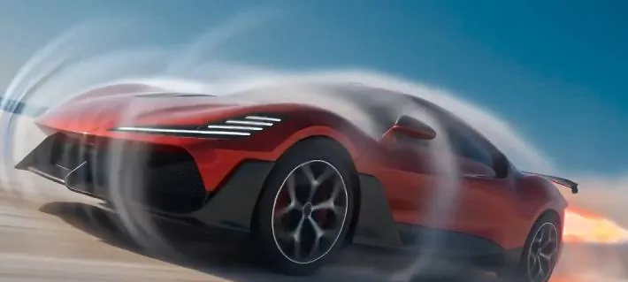 Dreame presenta un prototipo eléctrico que va de 0 a 100 km/h en menos de un segundo