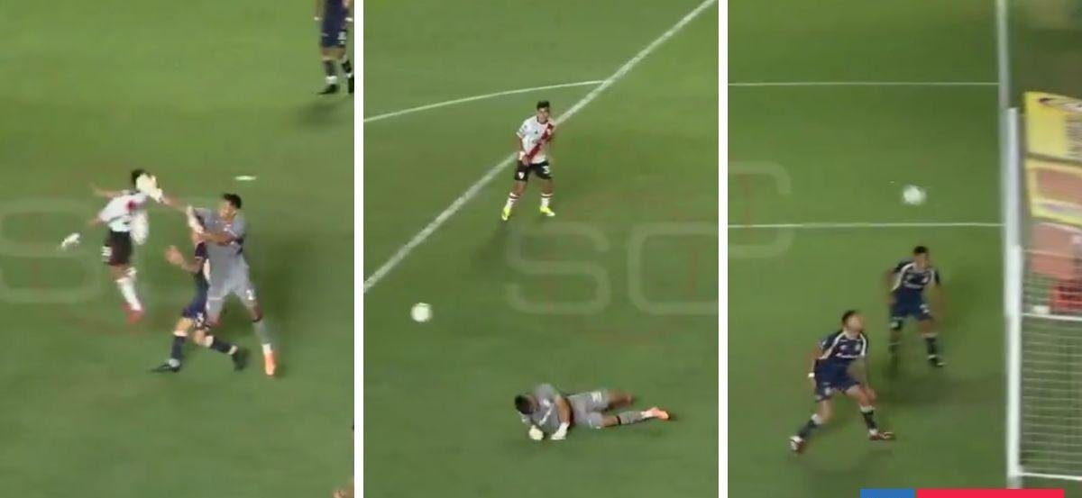 A pesar de grosero error: Brayan Cortés entre las figuras de Argentinos en triunfo ante River Plate