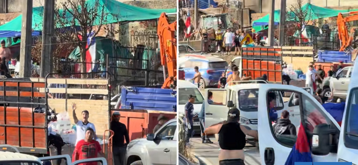 Insólito: hinchas de Colo-Colo y U. de Chile se enfrentan en medio de la catástrofe por incendios
