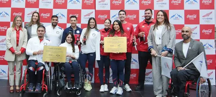 Coca-Cola Chile extiende su apoyo al Team Chile y Team ParaChile y suma nuevos embajadores