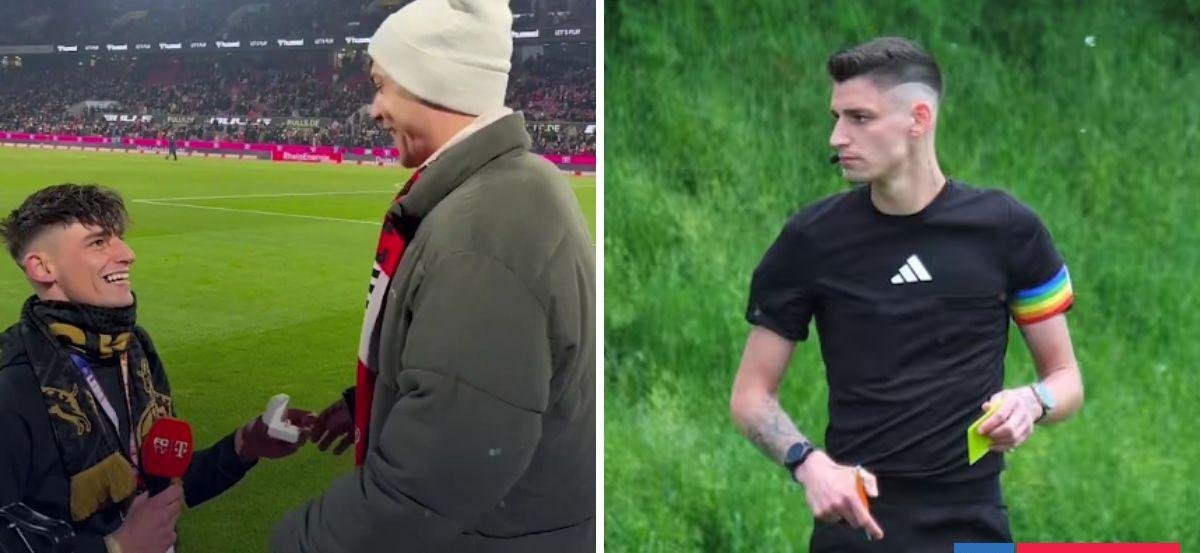 Vuelco en Alemania: árbitro que pidió matrimonio en partido de Bundesliga es buscado por fraude