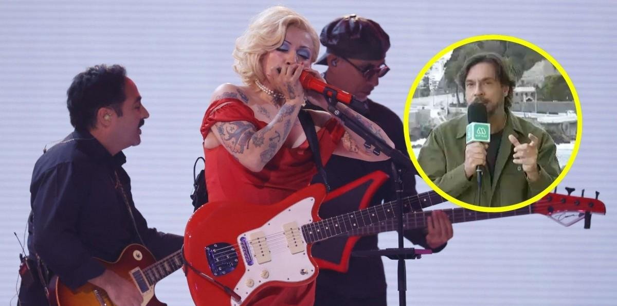 "Es uno de los mejores shows de esta edición": Mauricio Jürgensen se rinde ante la presentación de Mon Laferte en Viña 2026