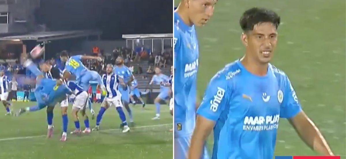 Atención Colo Colo: Salomón Rodríguez renace lejos de Macul con golazo de chilena en fútbol uruguayo