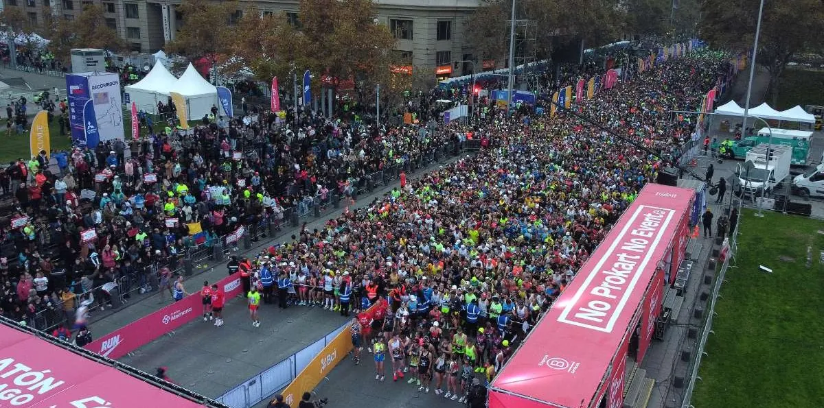 Medio Maratón Femenino de Santiago: Estos son los cortes y desvíos de tránsito que hay este domingo en la capital