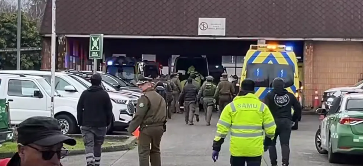 Carabinero que recibió un disparo en la cabeza durante operativo por caso Naín permanece en riesgo vital tras cirugía