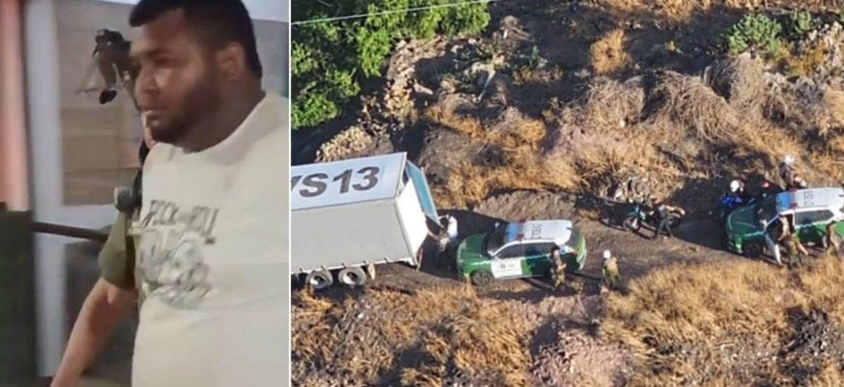 Venezolano desata seguimiento de camión robado por distintas comunas de la RM: revelan millonaria carga que llevaba