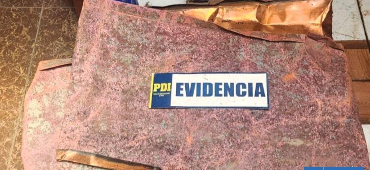 Recuperan cobre avaluado en más de $7 millones robado desde la catedral San Marcos de Arica