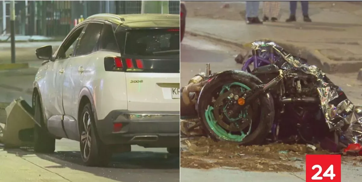 Motorista murió tras colisión con automóvil en Puente Alto