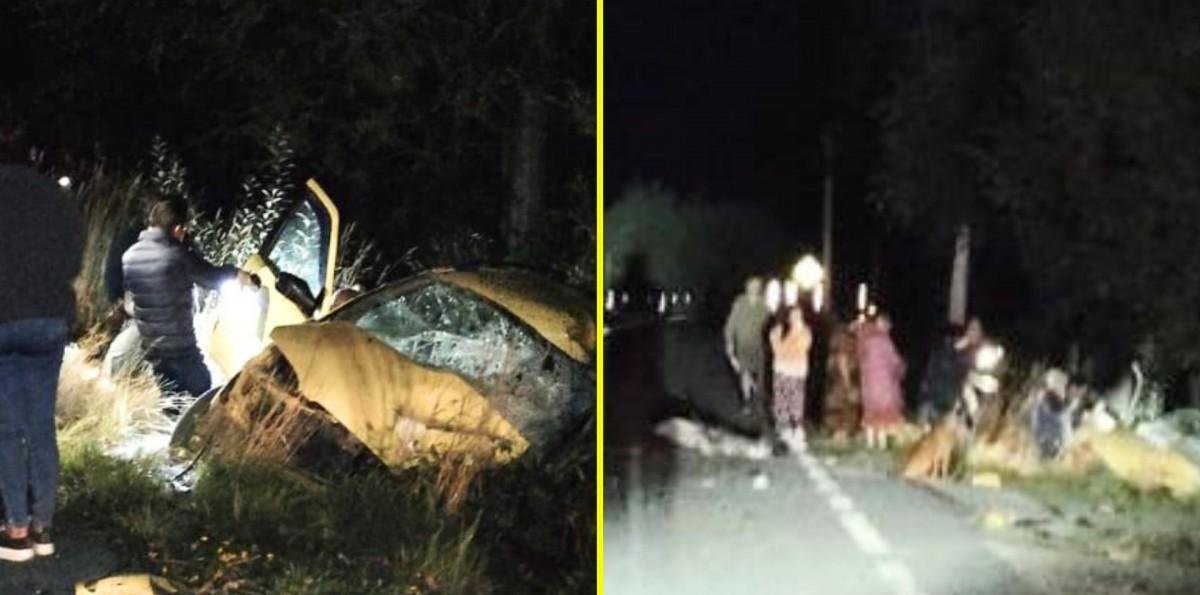 Colisión en región de Los Ríos deja cuatro muertos y seis heridos: Tercer vehículo atropelló a víctimas en la vía