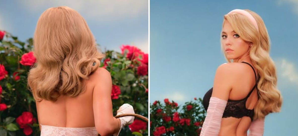 Sydney Sweeney rompe el Internet con osada sesión de fotos de su nueva línea de lencería