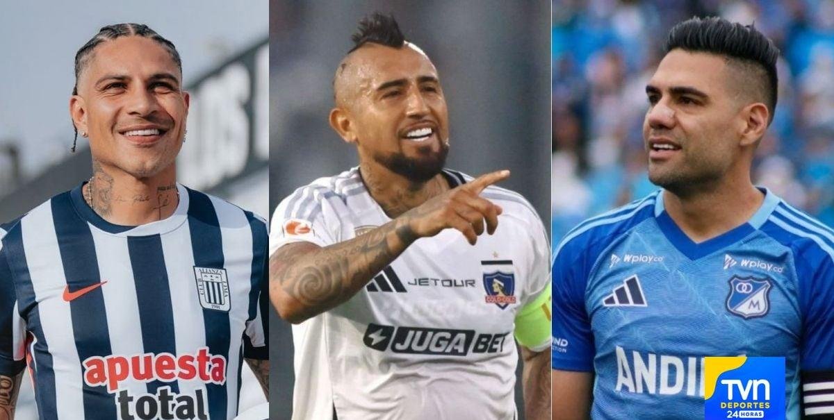 La diferencia de sueldo entre Arturo Vidal, Radamel Falcao y Paolo Guerrero