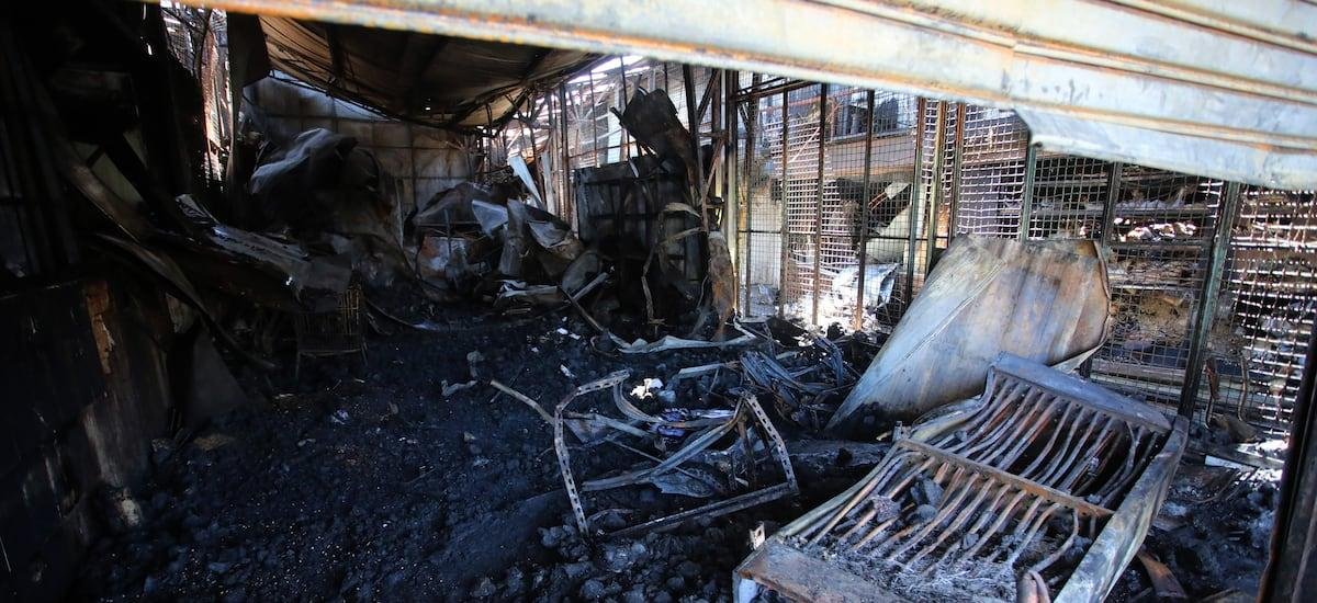 “Parece que hubieran tirado una bomba”: Lo que dejó el incendio en La Vega