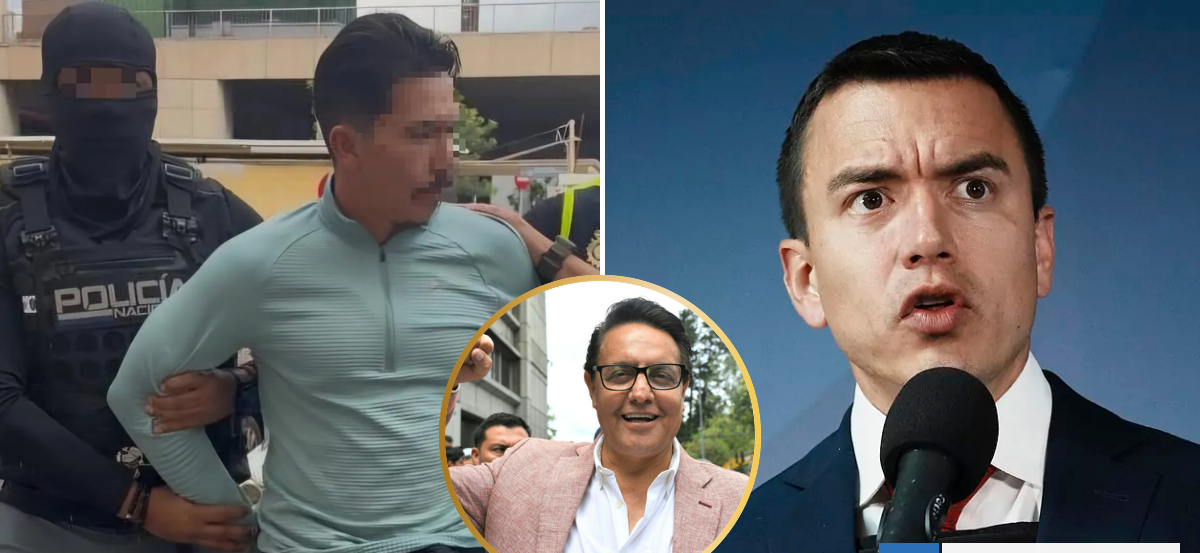 Líder de la banda Los Lobos acusa a Noboa de ordenar asesinato de excandidato Villavicencio en Ecuador