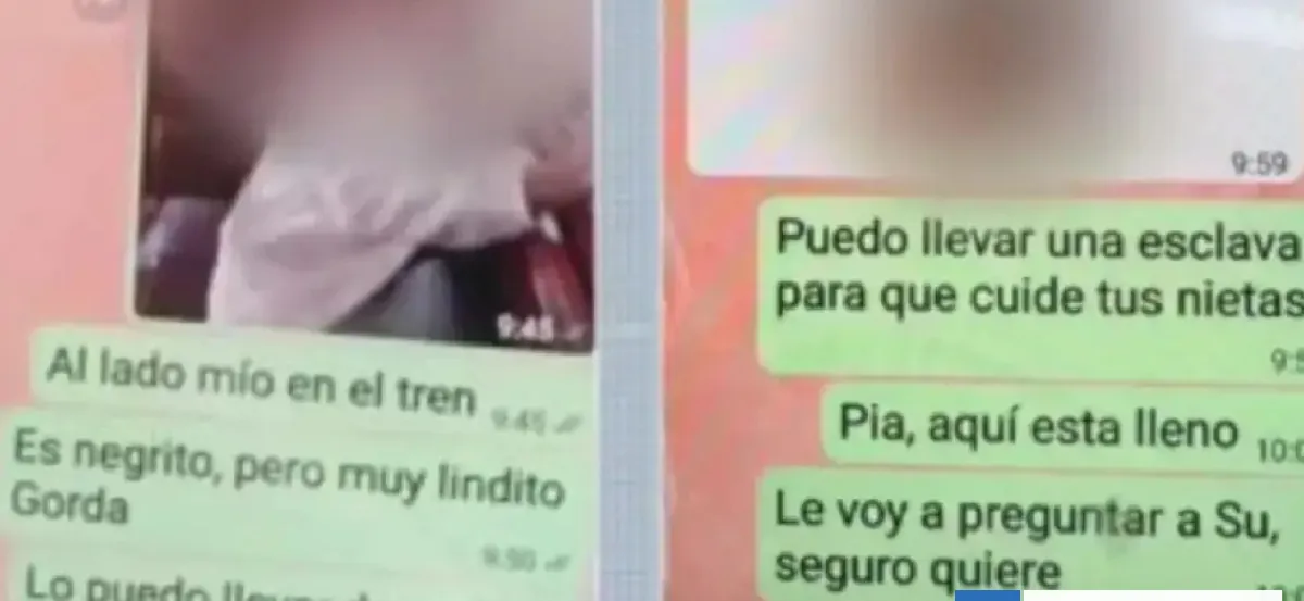 Detienen a argentino en Brasil por mensajes racistas a niño de 7 años: "Lo puedo llevar de esclavo"