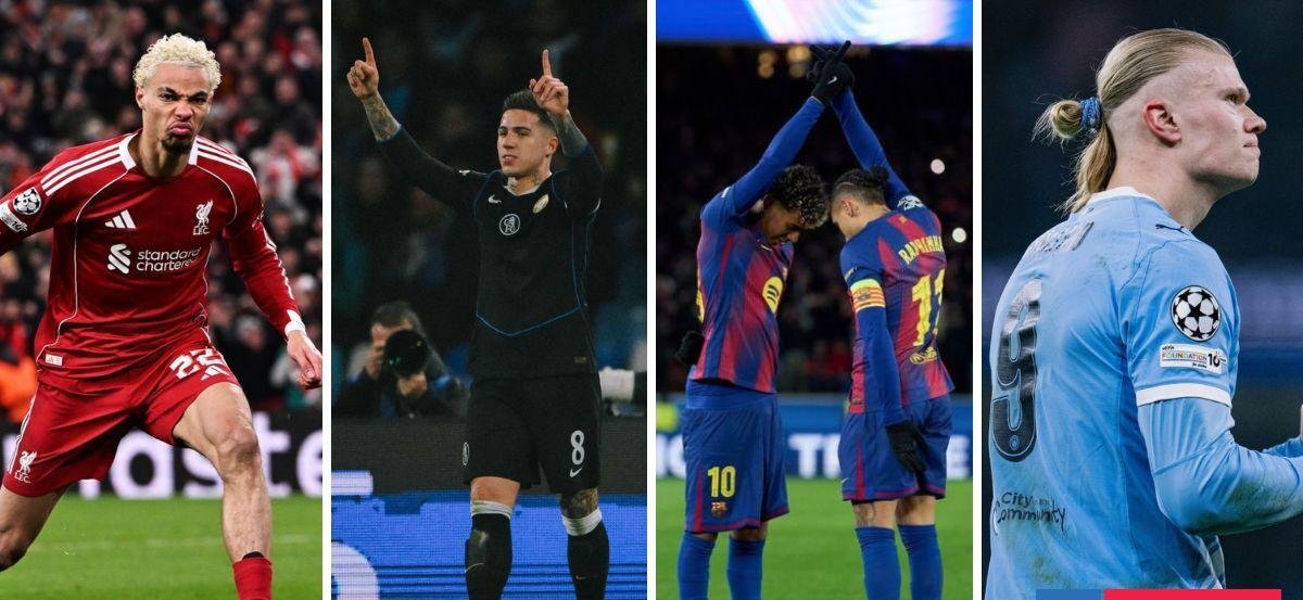 Con amplio dominio inglés: estos son los ocho clasificados a octavos de final de Champions League