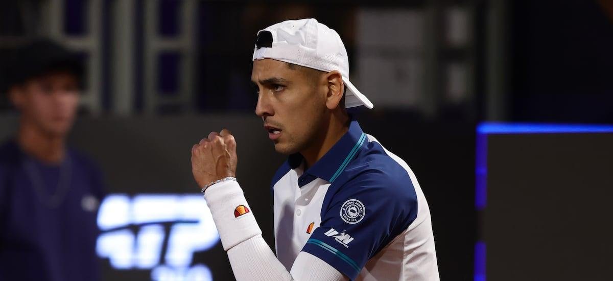 Alejandro Tabilo está en los cuartos de final del BCI Seguros ChileOpen y va por el verdugo de Christian Garin