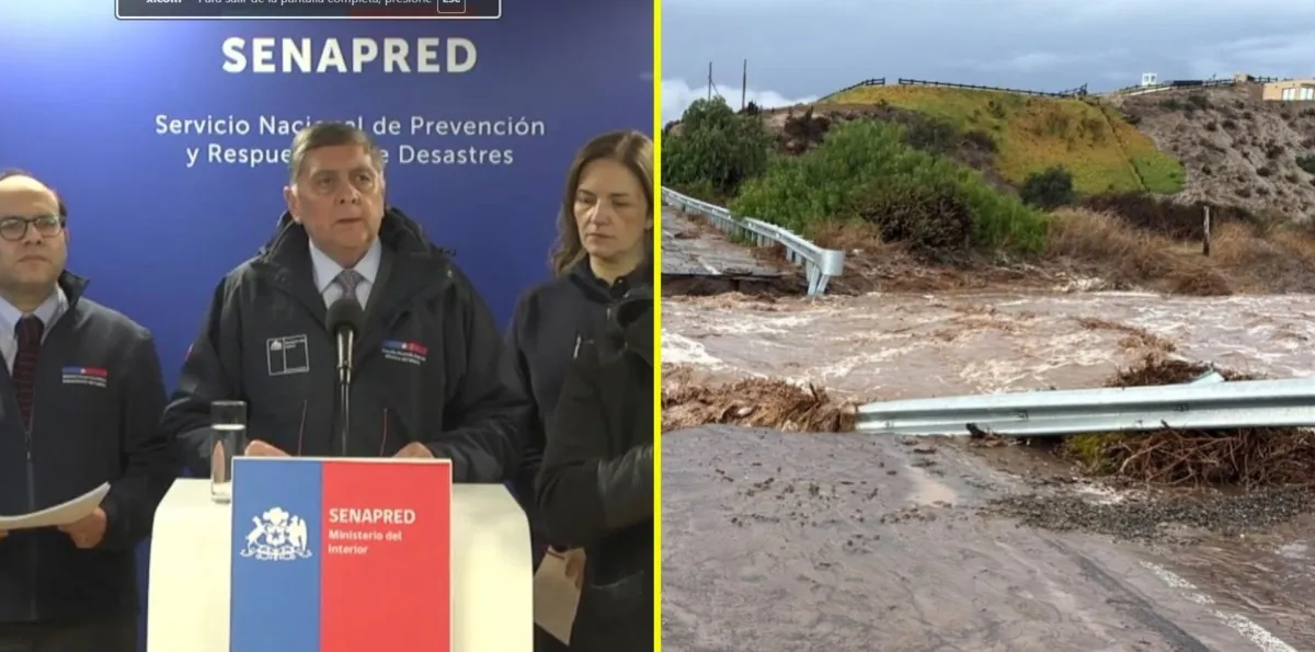 Senapred actualiza balance por sistema frontal: 10 fallecidos y más de 104 mil personas aisladas