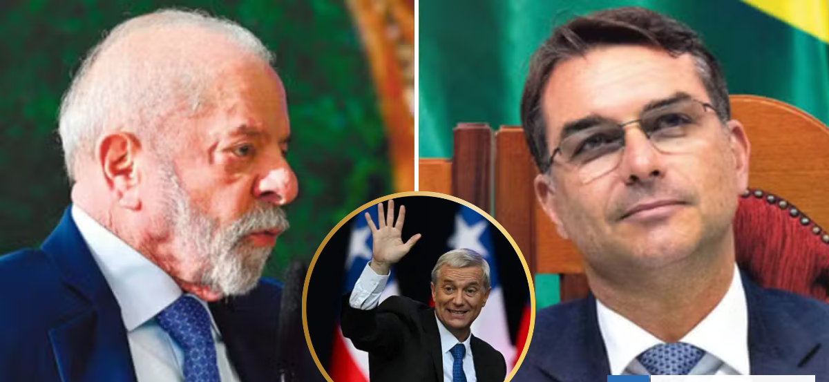 Flavio Bolsonaro fustiga a Lula por no viajar a investidura de Kast en Chile: "Refleja odio"